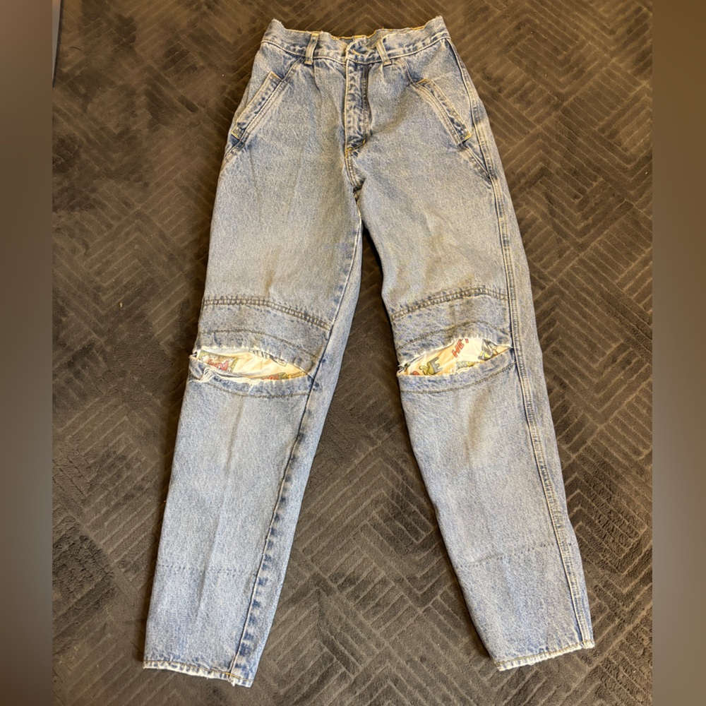 1980’s-90’s Vintage‎ “Gasoline” High Waist Jeans Marked Size 7